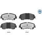 Meyle | Bremsbelagsatz, Scheibenbremse | 025 220 6518/PD Meyle | Bremsbelagsatz, Scheibenbremse | 025 220 6518/PD