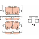 TRW | Bremsbelagsatz, Scheibenbremse | GDB2180 TRW | Bremsbelagsatz, Scheibenbremse | GDB2180
