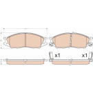 TRW | Bremsbelagsatz, Scheibenbremse | GDB3563 TRW | Bremsbelagsatz, Scheibenbremse | GDB3563