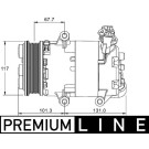 Mahle | Kompressor, Klimaanlage | ACP 1330 000P