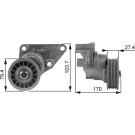 Gates | Spannrolle, Keilrippenriemen | T38158