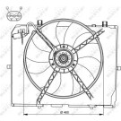 NRF | Lüfter, Motorkühlung | 47066
