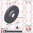 Zimmermann | Bremsscheibe | 600.3247.54