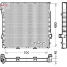 Denso | Kühler, Motorkühlung | DRM05112