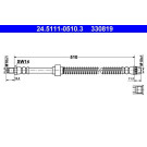 ATE | Bremsschlauch | 24.5111-0510.3
