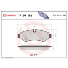 Brembo | Bremsbelagsatz, Scheibenbremse | P 50 155