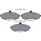 Textar | Bremsbelagsatz, Scheibenbremse | 2403101 Textar | Bremsbelagsatz, Scheibenbremse | 2403101