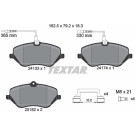 Textar | Bremsbelagsatz, Scheibenbremse | 2413303 Textar | Bremsbelagsatz, Scheibenbremse | 2413303