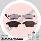 Zimmermann | Bremsbelagsatz, Scheibenbremse | 23587.900.1