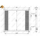 NRF | Kondensator, Klimaanlage | 35357