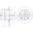 Delphi | Bremsscheibe | BG2637