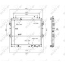 NRF | Kühler, Motorkühlung | 58534