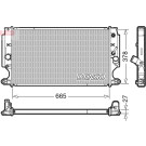 Denso | Kühler, Motorkühlung | DRM50088