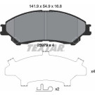 Textar | Bremsbelagsatz, Scheibenbremse | 2597901