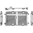 Mahle | Kondensator, Klimaanlage | AC 713 000S