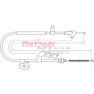 Metzger | Seilzug, Feststellbremse | 10.4510