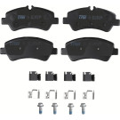 TRW | Bremsbelagsatz, Scheibenbremse | GDB1968 TRW | Bremsbelagsatz, Scheibenbremse | GDB1968