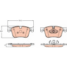 TRW | Bremsbelagsatz, Scheibenbremse | GDB2193 TRW | Bremsbelagsatz, Scheibenbremse | GDB2193