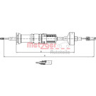 Metzger | Seilzug, Kupplungsbetätigung | 10.3412
