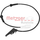 Metzger | Sensor, Raddrehzahl | 0900105