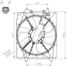 NRF | Lüfter, Motorkühlung | 47934