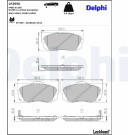 Delphi | Bremsbelagsatz, Scheibenbremse | LP2050 Delphi | Bremsbelagsatz, Scheibenbremse | LP2050