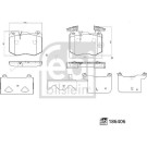 FEBI BILSTEIN 186406 Bremsbeläge FEBI BILSTEIN 186406 Bremsbeläge