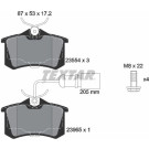 Textar | Bremsbelagsatz, Scheibenbremse | 2355403 Textar | Bremsbelagsatz, Scheibenbremse | 2355403