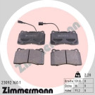 Zimmermann | Bremsbelagsatz, Scheibenbremse | 23092.160.1 Zimmermann | Bremsbelagsatz, Scheibenbremse | 23092.160.1