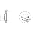 Metzger | Bremsscheibe | 6110202