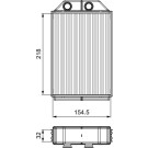 Valeo | Wärmetauscher, Innenraumheizung | 811530