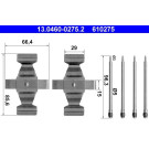 ATE | Zubehörsatz, Scheibenbremsbelag | 13.0460-0275.2