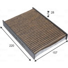 Valeo | Filter, Innenraumluft | 701034 Valeo | Filter, Innenraumluft | 701034