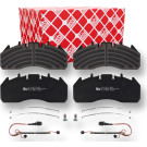 FEBI BILSTEIN 16690 Bremsbeläge FEBI BILSTEIN 16690 Bremsbeläge