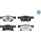 Meyle | Bremsbelagsatz, Scheibenbremse | 025 223 4220/PD Meyle | Bremsbelagsatz, Scheibenbremse | 025 223 4220/PD