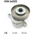 SKF | Spannrolle, Keilrippenriemen | VKM 66005