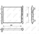 NRF | Kühler, Motorkühlung | 58191