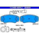 ATE | Bremsbelagsatz, Scheibenbremse | 13.0460-4859.2 ATE | Bremsbelagsatz, Scheibenbremse | 13.0460-4859.2
