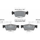 Textar | Bremsbelagsatz, Scheibenbremse | 2436701 Textar | Bremsbelagsatz, Scheibenbremse | 2436701