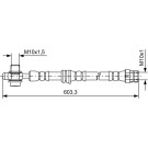 BOSCH | Bremsschlauch | 1 987 481 742