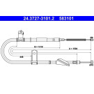 ATE | Seilzug, Feststellbremse | 24.3727-3101.2