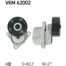 SKF | Spannrolle, Keilrippenriemen | VKM 62002