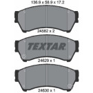 Textar | Bremsbelagsatz, Scheibenbremse | 2458202 Textar | Bremsbelagsatz, Scheibenbremse | 2458202