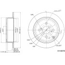 Metzger | Bremsscheibe | 6110976