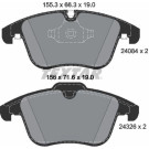Textar | Bremsbelagsatz, Scheibenbremse | 2408401 Textar | Bremsbelagsatz, Scheibenbremse | 2408401