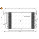 NRF | Kondensator, Klimaanlage | mit Trockner | 35474