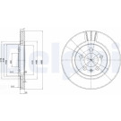 Delphi | Bremsscheibe | BG2713