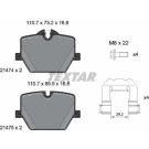 Textar | Bremsbelagsatz, Scheibenbremse | 2147401 Textar | Bremsbelagsatz, Scheibenbremse | 2147401