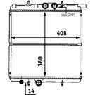 Mahle | Kühler, Motorkühlung | CR 527 000S