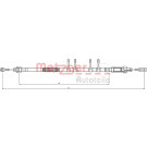 Metzger | Seilzug, Feststellbremse | 10.4743